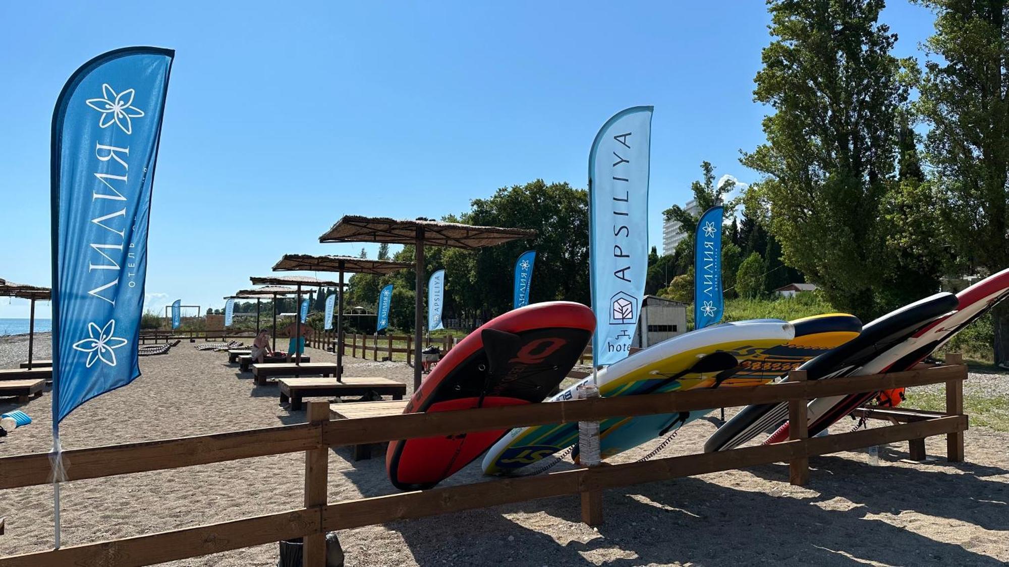 Лилия Hotel Gudauta Kültér fotó